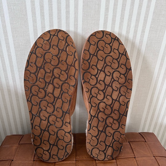 UGG Men's Scuff Suede Slippers Chestnut Size 12 - Picture 12 of 12